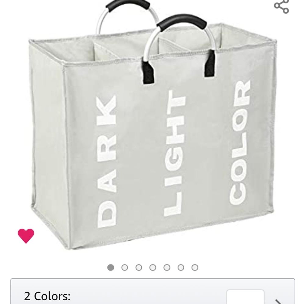 Laundry hamper never used NWOT